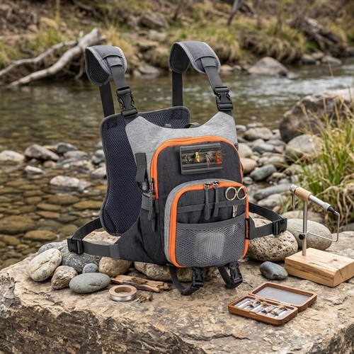 Fliegenfischen chest pack - fliegenfischen,
