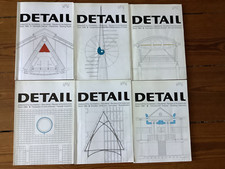 Detail Zeitschrift für Architektur Kompletter Jahtgang 1990, 6Hefte
