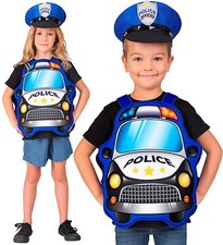 Kostüm Polizeiauto Überwurf
