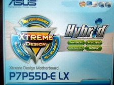 ASUS P7P55D-E LX Mainboard Motherboard Sata III DDR 3  USB 3.0 / funktionsfähig