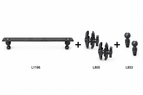 Set railblaza kajak plattform - set:,