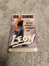 Vhs Leon ERSTAUFLAGE in der seltenen Hartbox Van Damme Rarität