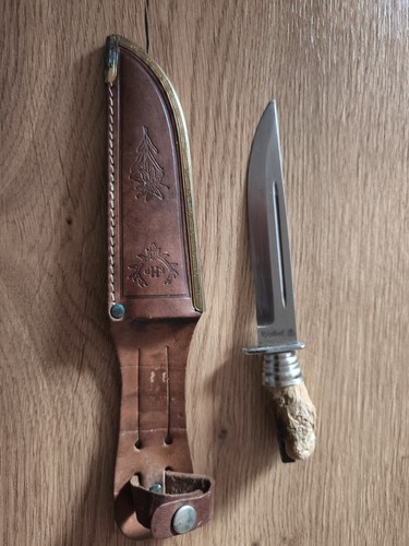 Jagdmesser mit hirschhorngriff - jagdmesser,