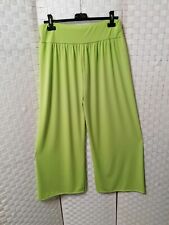 italy leichte Hose Marlenehose ca 46 48 50  Kiwi Grün Lemon NEU by Labass