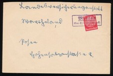 720219) DR Landpostblg. Morkau über Exin Wartheland Posen 