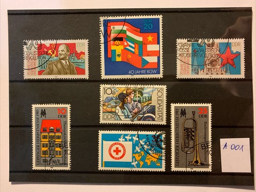 Briefmarken ddr gestempelt - ddr,,