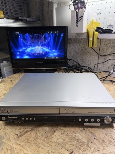 Panasonic dmr es35v vhs dvd - vhs,