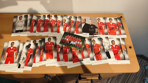 Autogrammkartensatz bayern - autogrammkartensatz,
