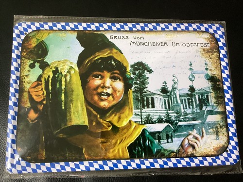 Blechschild 20x30 gruß - blechschild, vom