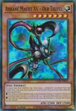 Yu-Gi-Oh! TCG Karte - Arkane Macht XV - Der Teufel MZMI-DE015 - Super Rare