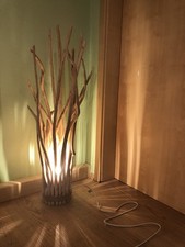 Treibholz Lampe 105cm  natur