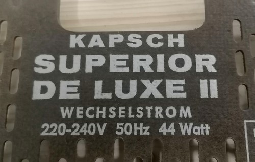 Röhrenradio rückwand kapsch - rückwand,