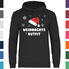 Herren Hoodie Weihnachtsoutfit
