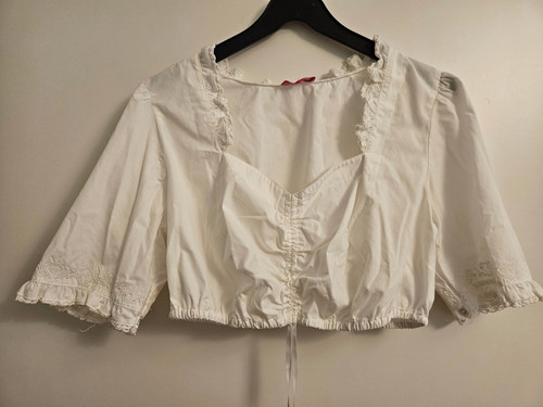 Kurzärmelige dirndlbluse von - kurzärmelige,