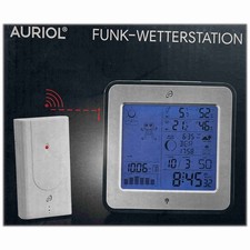 AURIOL Funk und Wetterstation