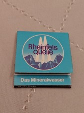 Streichholzheftchen, Rheinfels