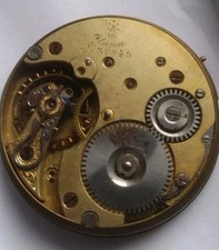  Union Uhrwerk Ersatzteile Taschenuhr Herren 