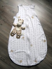 Sommer-Schlafsack v. Julius Zöllner + Knister-Spielzeug, 83cm lang