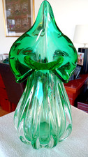 XL Große schwere Glas Vase