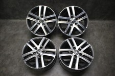 4x Original VW Golf V VI Plus Touran 5T Alufelgen 7J x 16 Zoll ET 50 1K0601025AJ