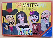 Das Barricade Malefiz Spiel, komplett, Ravensburger ©1974 aus Sammlungsauflösung