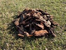 Pinienrinde 30-70 mm Rindenmulch Pinien Rinde Bodenabdeckung 50 L PREMIUM Dekor