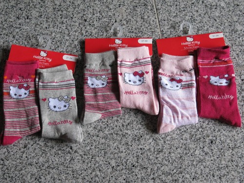 Paar hello kitty socken - 2,