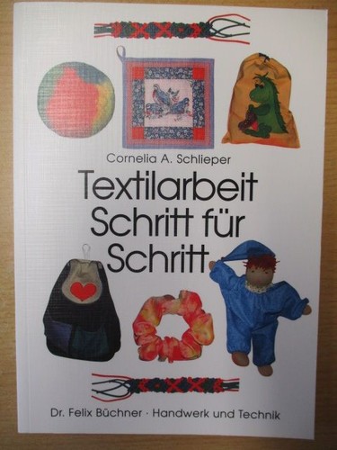 Textilarbeit schritt für - textilarbeit,