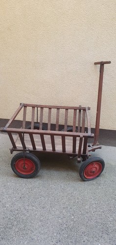 Bollerwagen aus holz deko oder - aus,