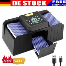 Kartenmischmaschine elektrisch Elektrischer Kartenmischer Kartenmischgerät DHL