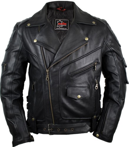 Herren rocker lederjacke - herren,