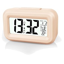 Stylische LCD Tischuhr mit