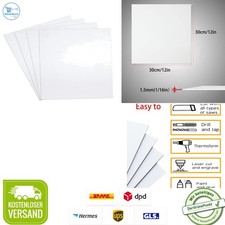 Plastikplatten Weiß ABS