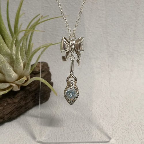 Jugendstil aquaschmuck collier - jugendstil,