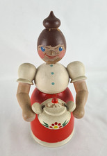 Vintage Holz Räuchermann