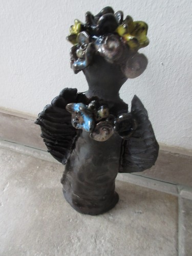 Rosenkugel keramik handarbeit - keramik,