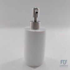 Relaxdays Seifenspender, 180 ml, nachfüllbar, Bad, WC, Küche, Flü... 10031059_49