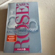 Karen Rose Kaltblütige Lügen