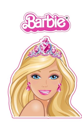 Barbie tortenaufleger - barbie,