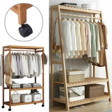 Mobiler Kleiderschrank Holz