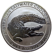 Australien: 1 Dollar 2014, Salzwasserkrokodil, (Tube11), prägefrisch.