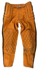 BILL WALTERS Vintage US Flat Track Moto Cross Lederhose  33x26