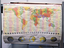 Alte Rollkarte/Schulwandkarte