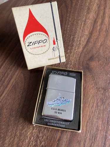 Uss bearss 654 zippo - bearss,