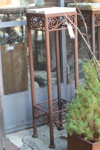 Vintage tisch eisen edelrost - tisch,