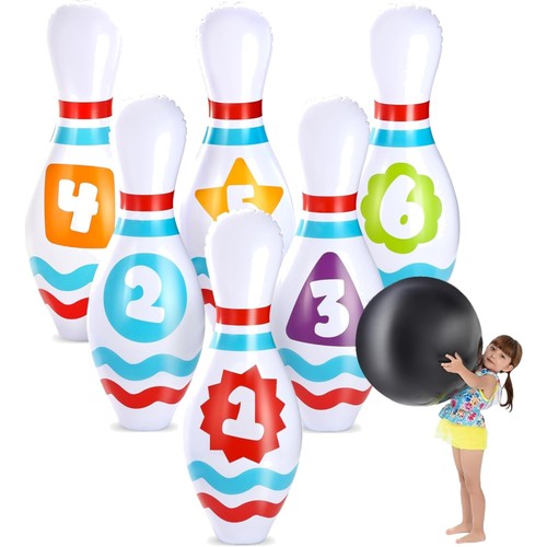 Aufblasbares bowling set - aufblasbares,
