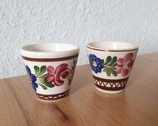 2 Keramik Eierbecher WECHSLER