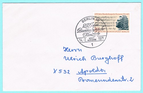 Berlin 392 ersttags sost - berlin, ersttags-sost