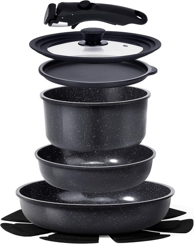Gipp teiliges topf - 8-teiliges,
