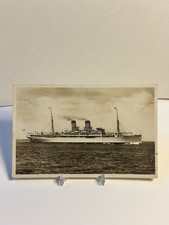 1923 SS Ubena RPPC Ocean Liner